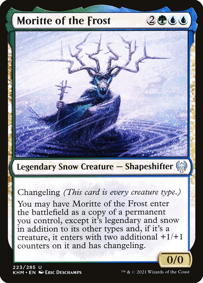Moritte of the Frost - carta Magic The Gathering