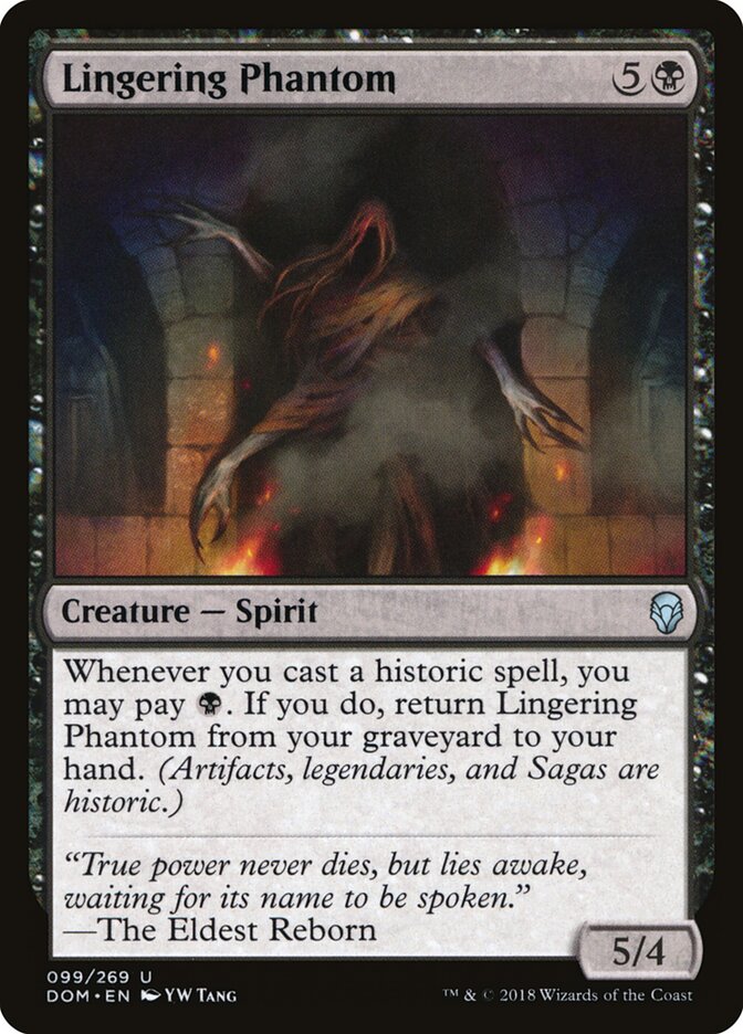 Lingering Phantom - carta Magic The Gathering