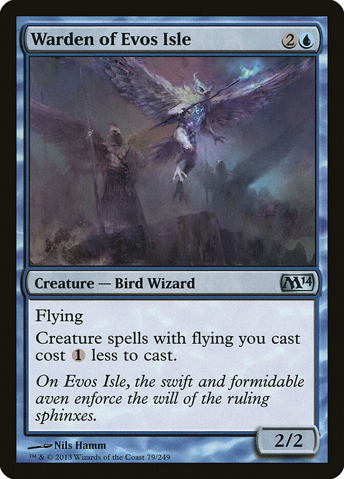 Warden of Evos Isle - carta Magic The Gathering