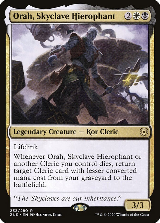 Orah, Skyclave Hierophant - carta Magic The Gathering