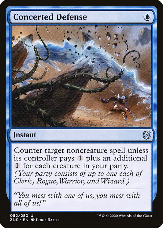 Concerted Defense - carta Magic The Gathering