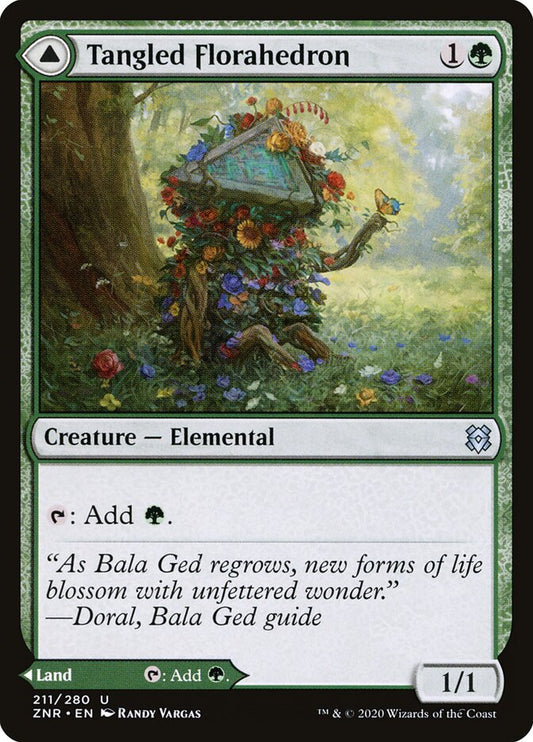 Tangled Florahedron - carta Magic The Gathering