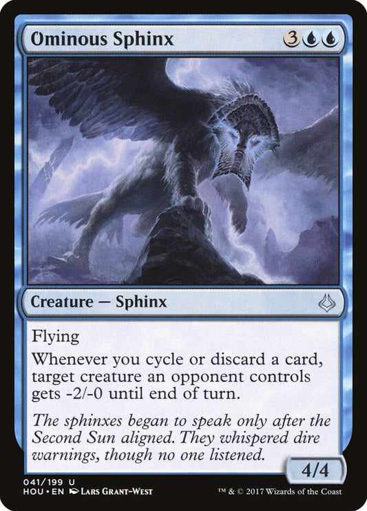 Ominous Sphinx - carta Magic The Gathering