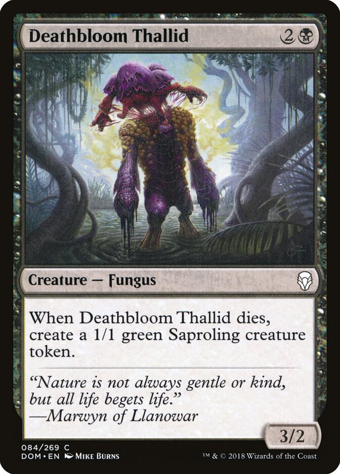 Deathbloom Thallid - carta Magic The Gathering