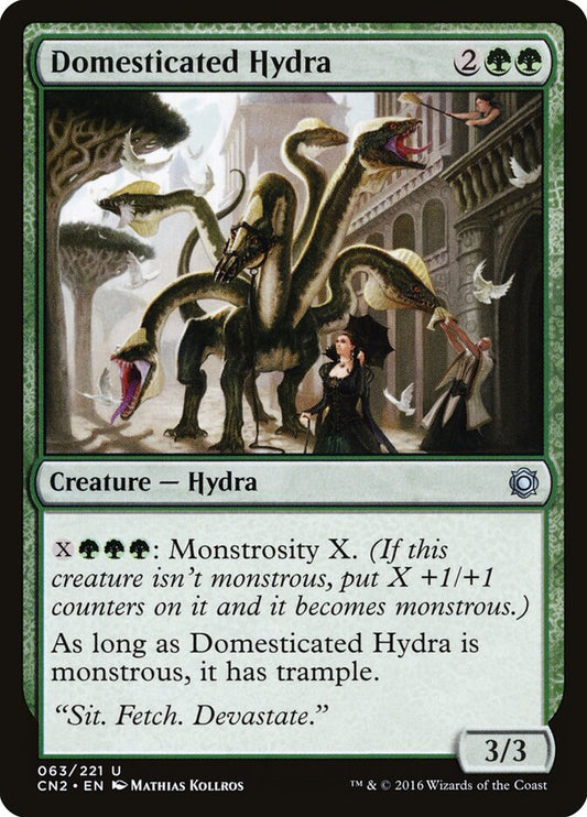 Domesticated Hydra - carta Magic The Gathering