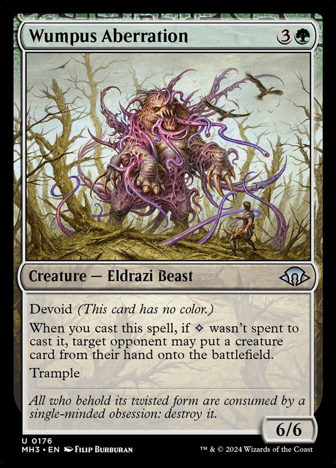 Wumpus Aberration - carta Magic The Gathering