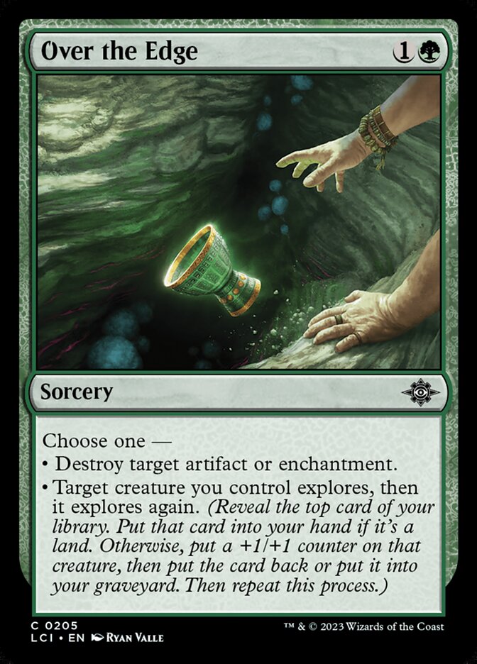 Over the Edge - carta Magic The Gathering