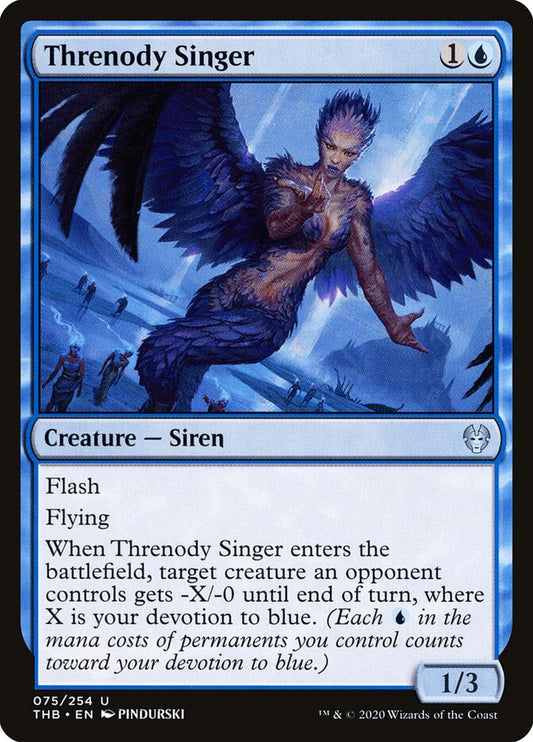 Threnody Singer - carta Magic The Gathering