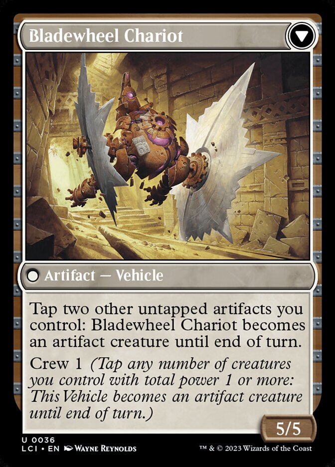Bladewheel Chariot - carta Magic The Gathering