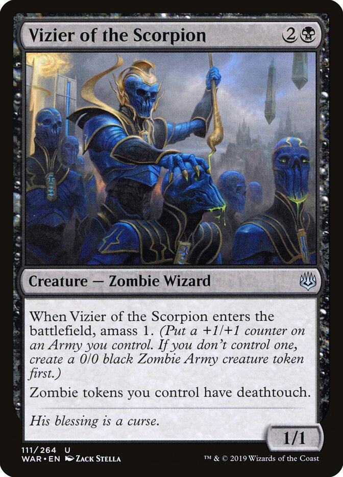 Vizier of the Scorpion - carta Magic The Gathering