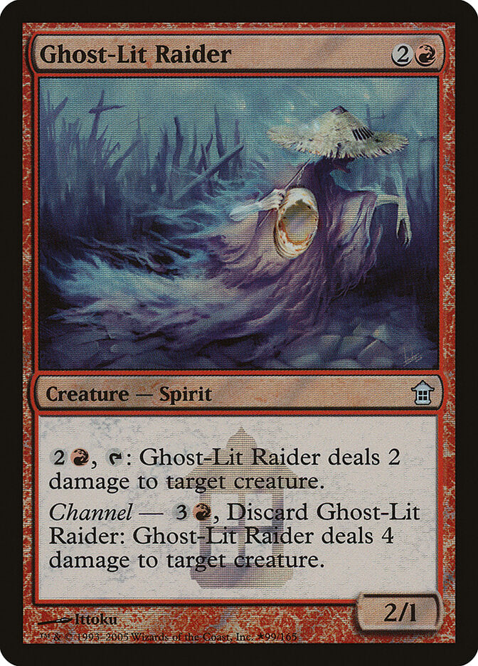 Ghost-Lit Raider - carta Magic The Gathering