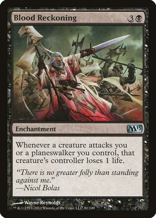 Blood Reckoning - carta Magic The Gathering