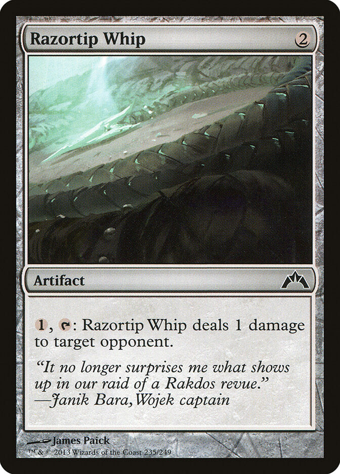 Razortip Whip - carta Magic The Gathering