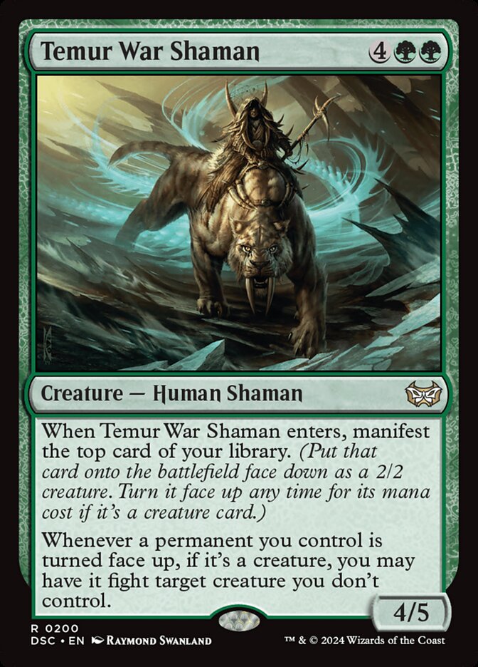 Temur War Shaman - carta Magic The Gathering