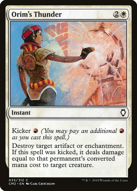 Orim's Thunder - carta Magic The Gathering