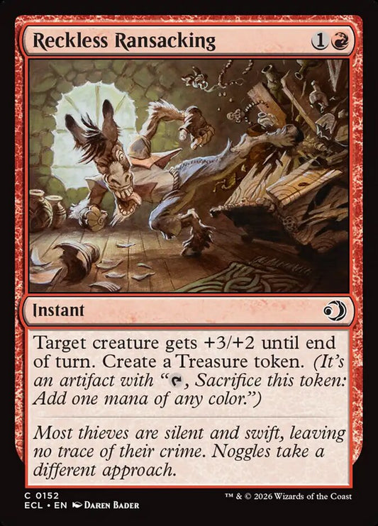 Reckless Ransacking - ECL-152-NF-STD