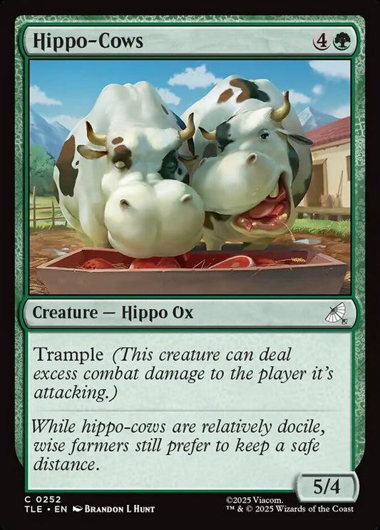 Hippo-Cows - TLE-252-NF-BF-UNI