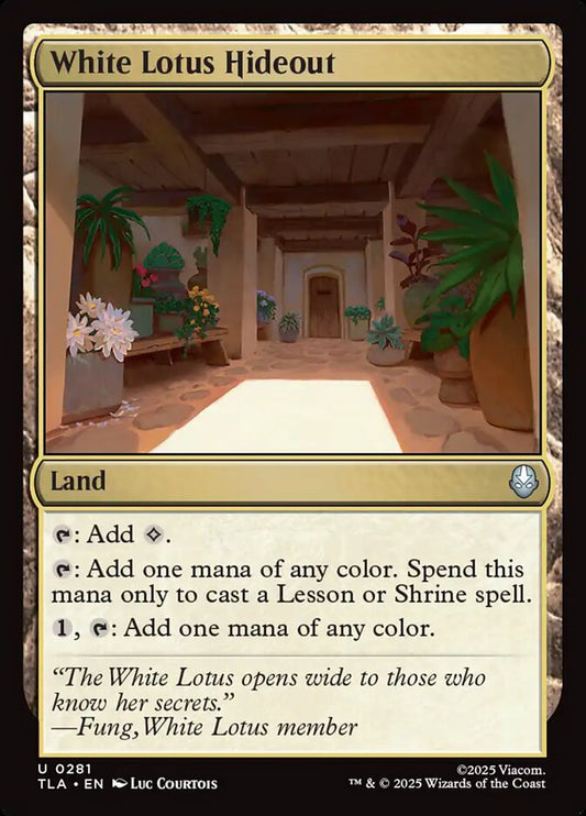 White Lotus Hideout - TLA-281-NF-UNI