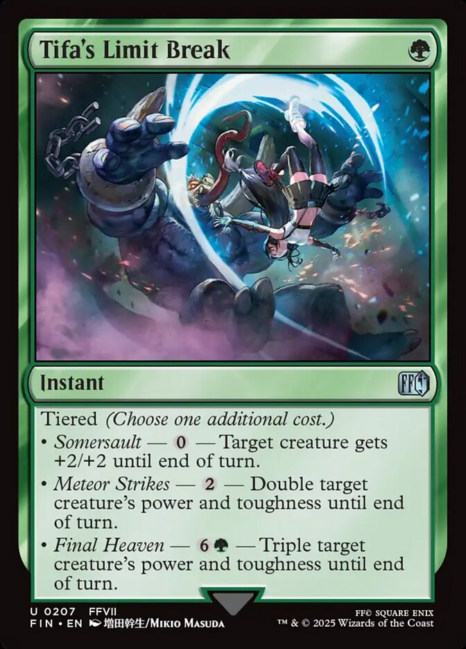 Tifa's Limit Break - FIN-207-F-FFV-UNI
