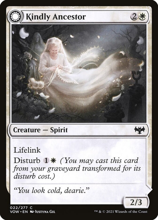 Kindly Ancestor - carta Magic The Gathering