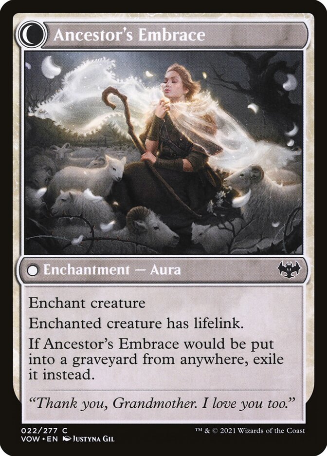 Ancestor's Embrace - carta Magic The Gathering