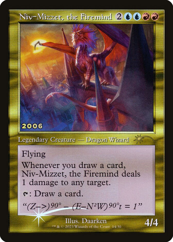 Niv-Mizzet, the Firemind - carta Magic The Gathering