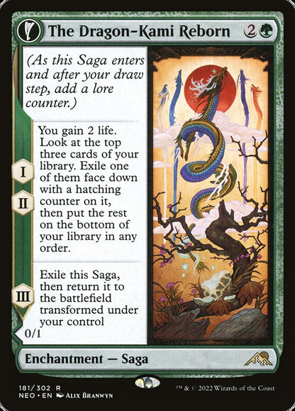 The Dragon-Kami Reborn - carta Magic The Gathering