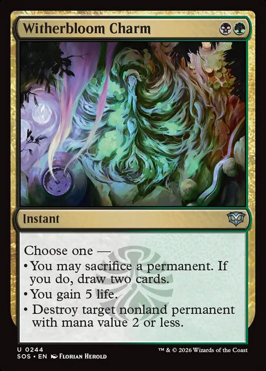 Witherbloom Charm - SOS-244-NF-STD