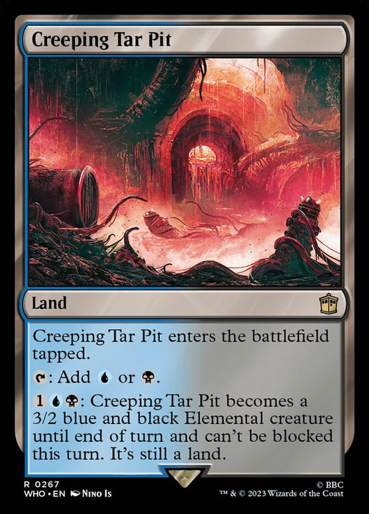 Creeping Tar Pit - carta Magic The Gathering