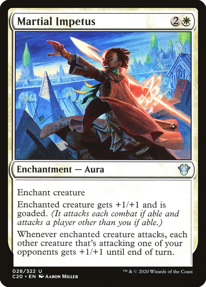 Martial Impetus - carta Magic The Gathering