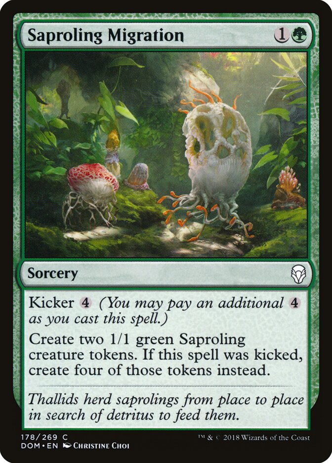 Saproling Migration - carta Magic The Gathering
