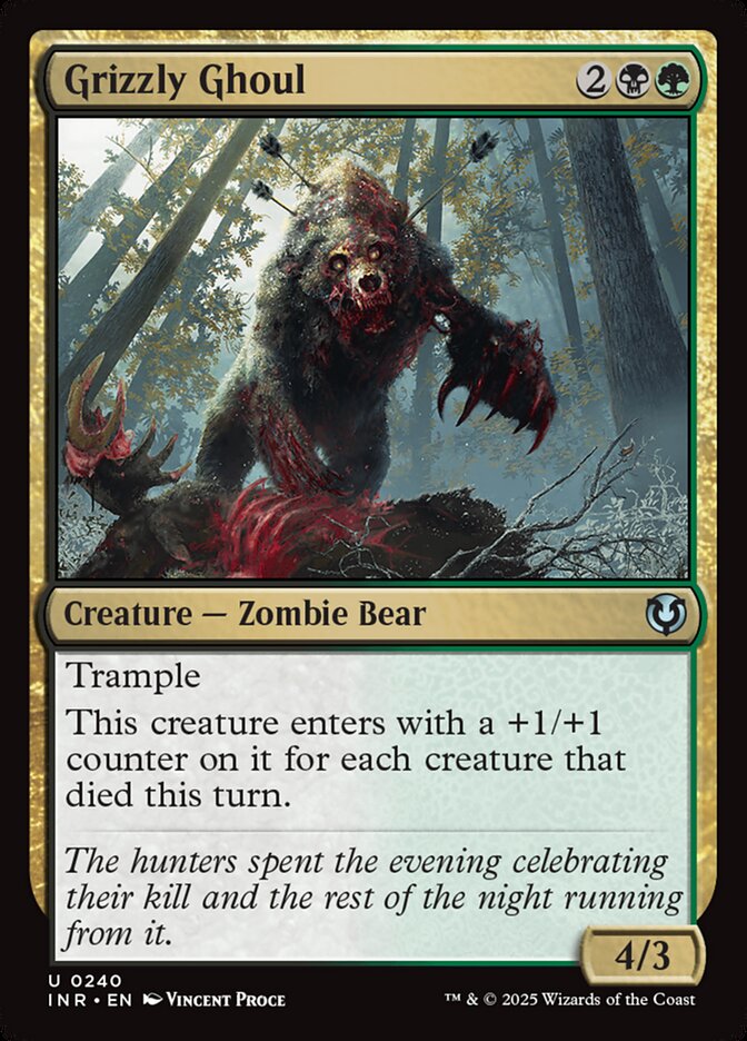 Grizzly Ghoul - INR-240-NF-STD