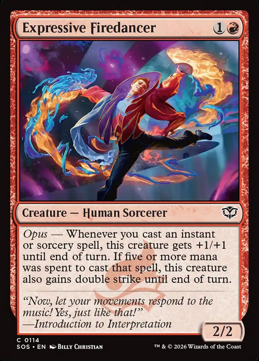 Expressive Firedancer - SOS-114-F-STD