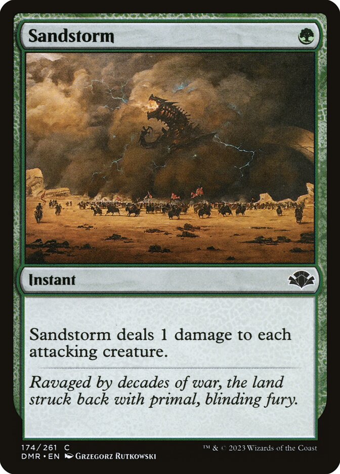 Sandstorm - carta Magic The Gathering