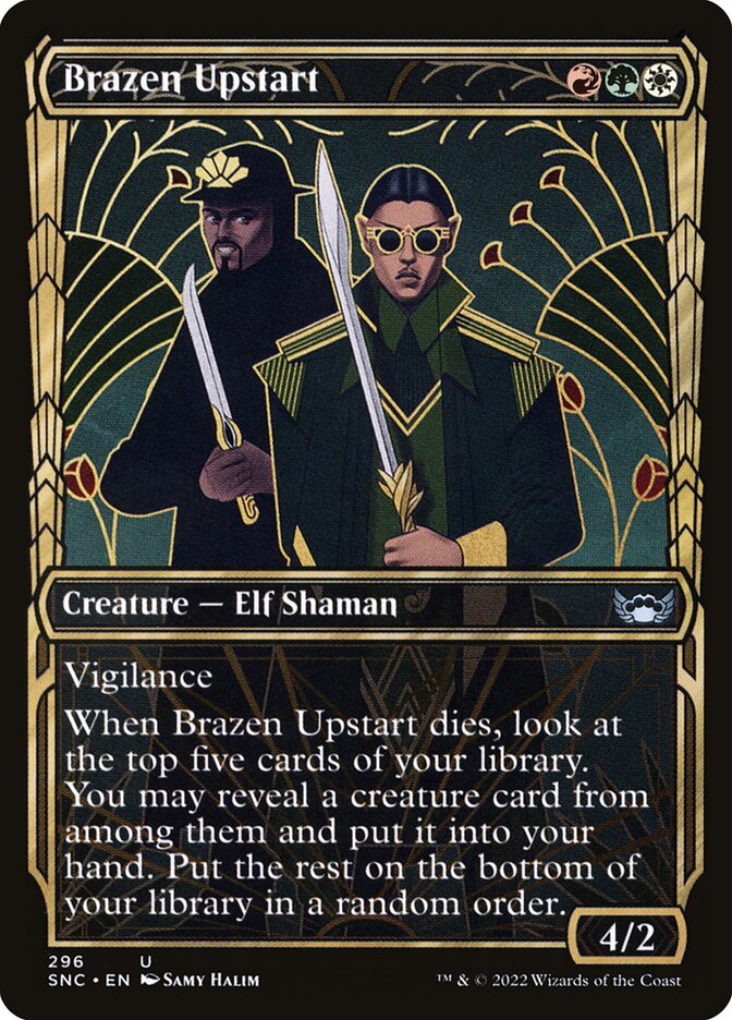 Brazen Upstart - carta Magic The Gathering