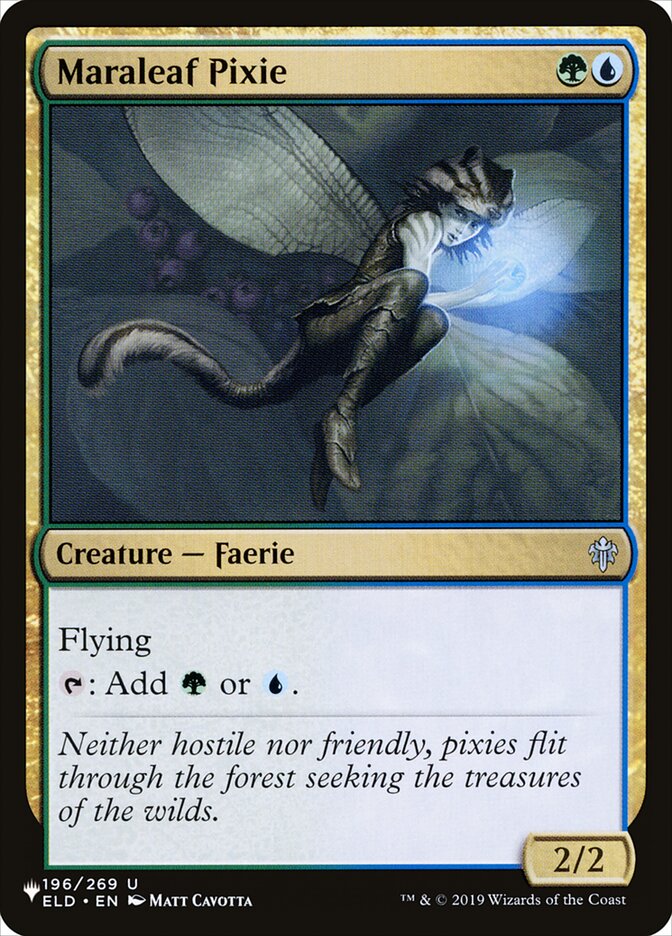 Maraleaf Pixie - carta Magic The Gathering