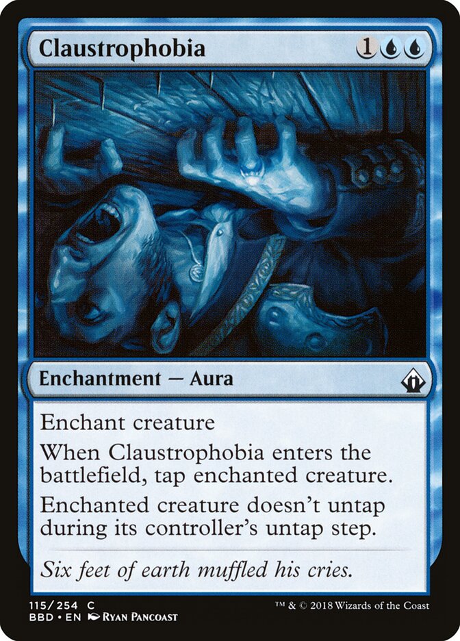 Claustrophobia - carta Magic The Gathering