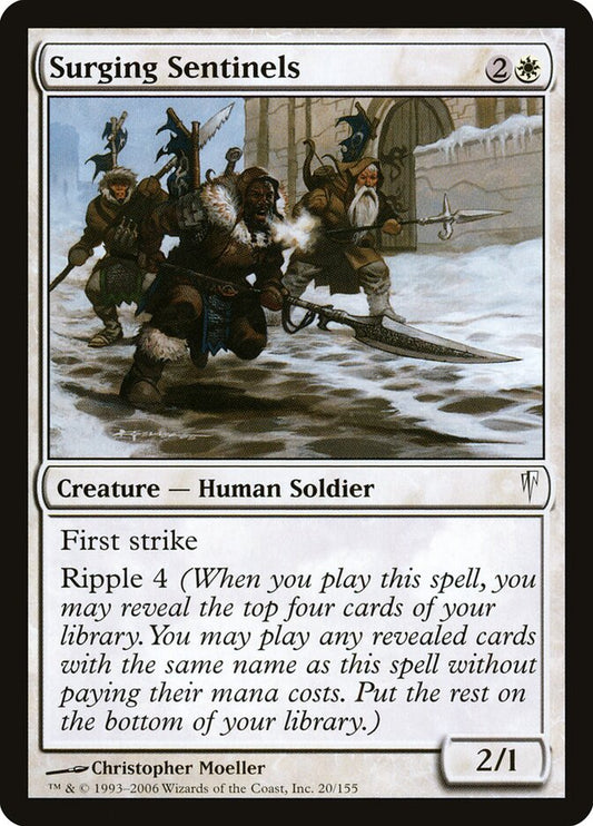 Surging Sentinels - carta Magic The Gathering