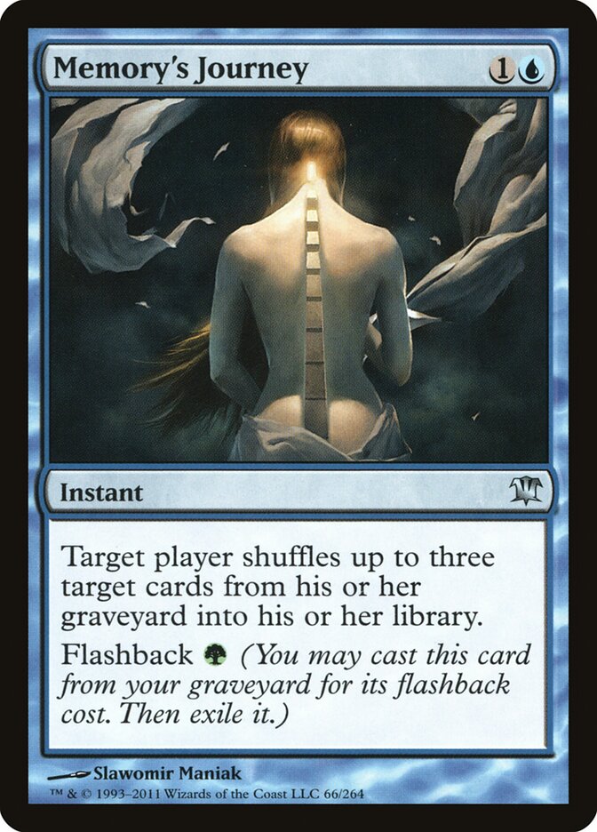Memory's Journey - carta Magic The Gathering