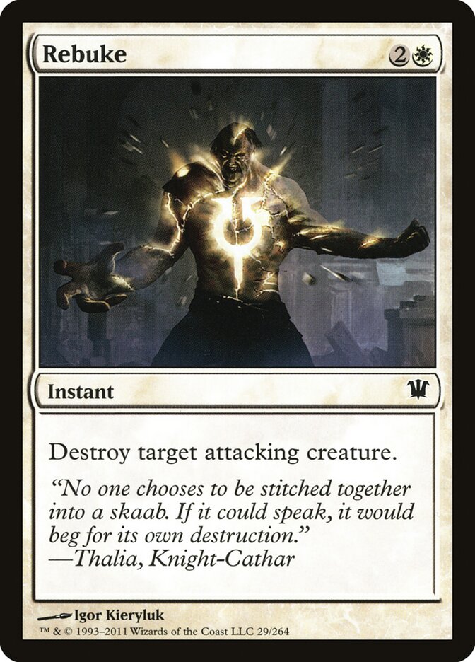 Rebuke - carta Magic The Gathering