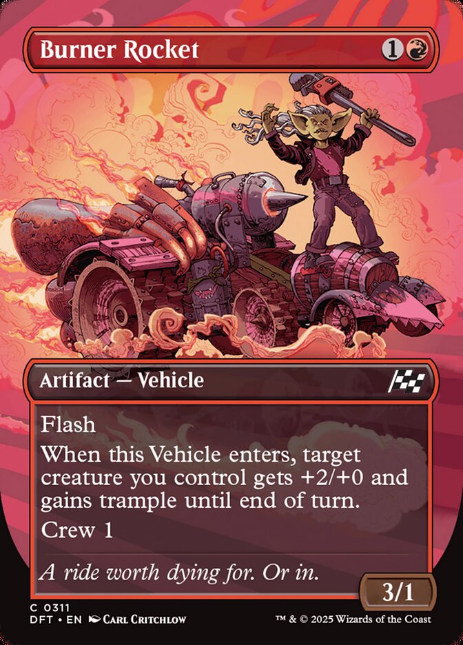 Burner Rocket - carta Magic The Gathering