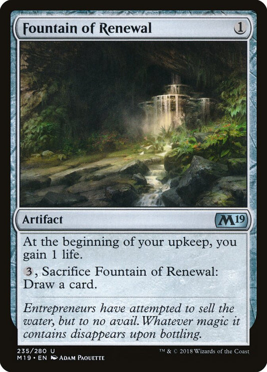 Fountain of Renewal - carta Magic The Gathering