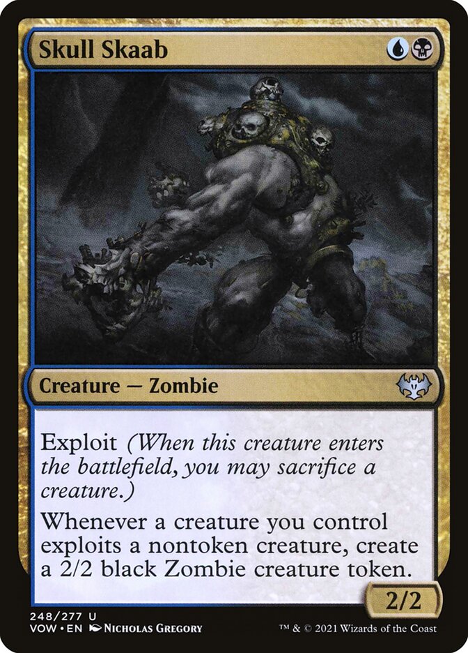 Skull Skaab - carta Magic The Gathering