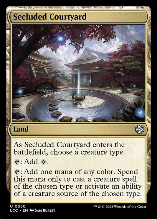 Secluded Courtyard - LCC-350-NF-STD
