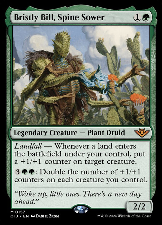 Bristly Bill, Spine Sower - POTJ-157P-NF-LDG-PP-ST