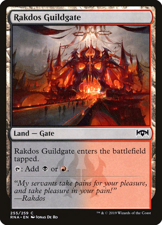 Rakdos Guildgate - RNA-255-NF-STD