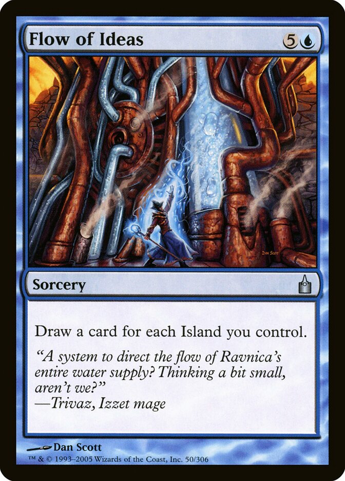 Flow of Ideas - carta Magic The Gathering