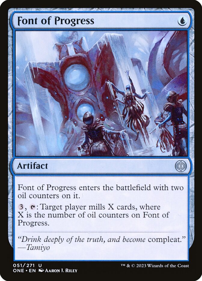 Font of Progress - carta Magic The Gathering