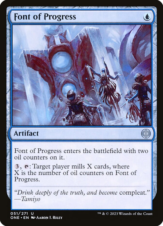 Font of Progress - carta Magic The Gathering