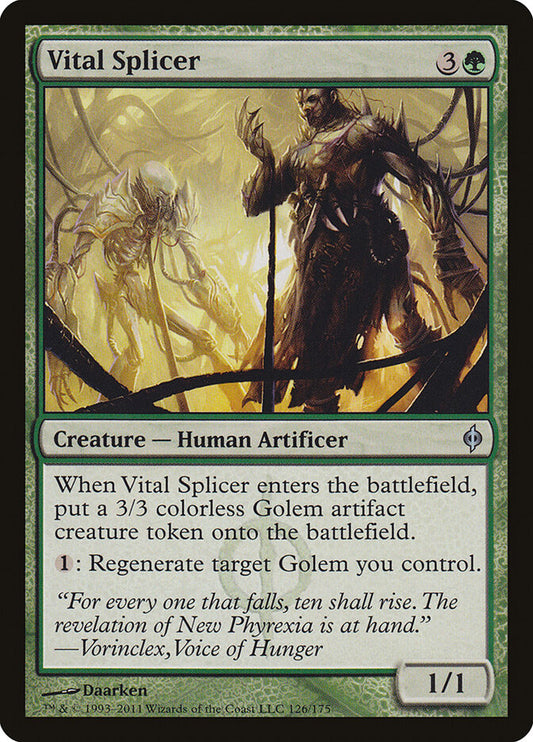 Vital Splicer - carta Magic The Gathering